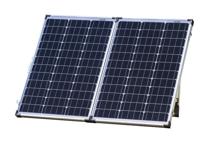 KT Solar 120W Portable Folding Solar Panel