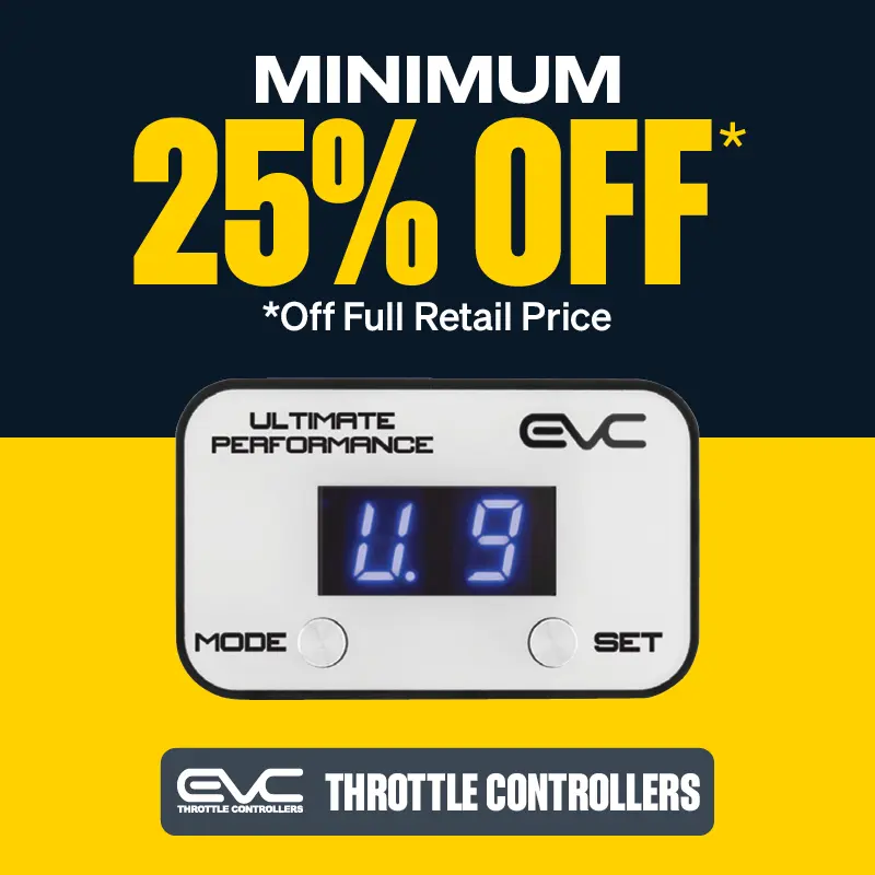 Minimum 25% off EVC Throttle Controllers