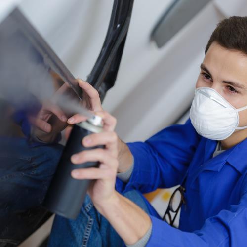 - Body repair tools, paint & prep gear