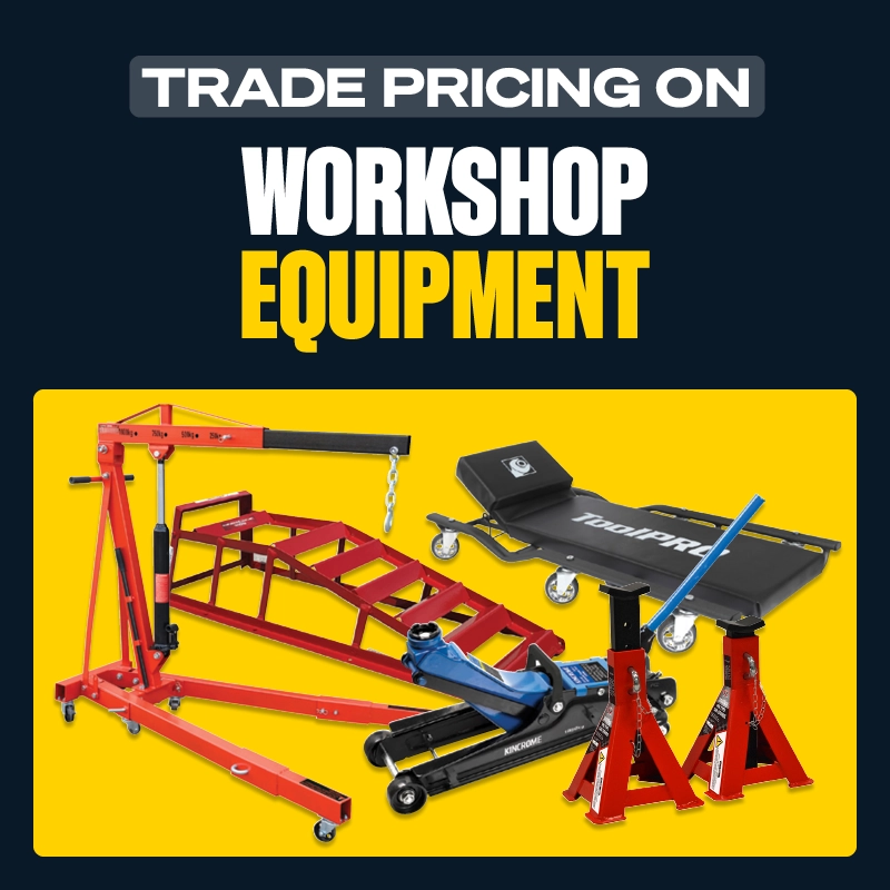 Trade Pricing on Workshop Equipment