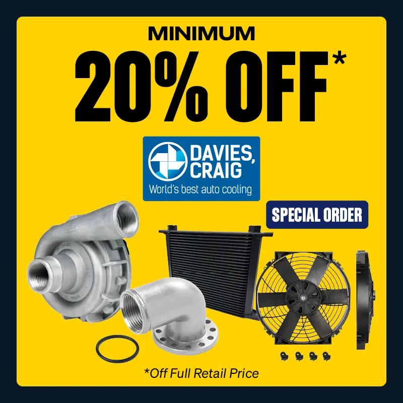 Minimum 20% OFF Davies Craig