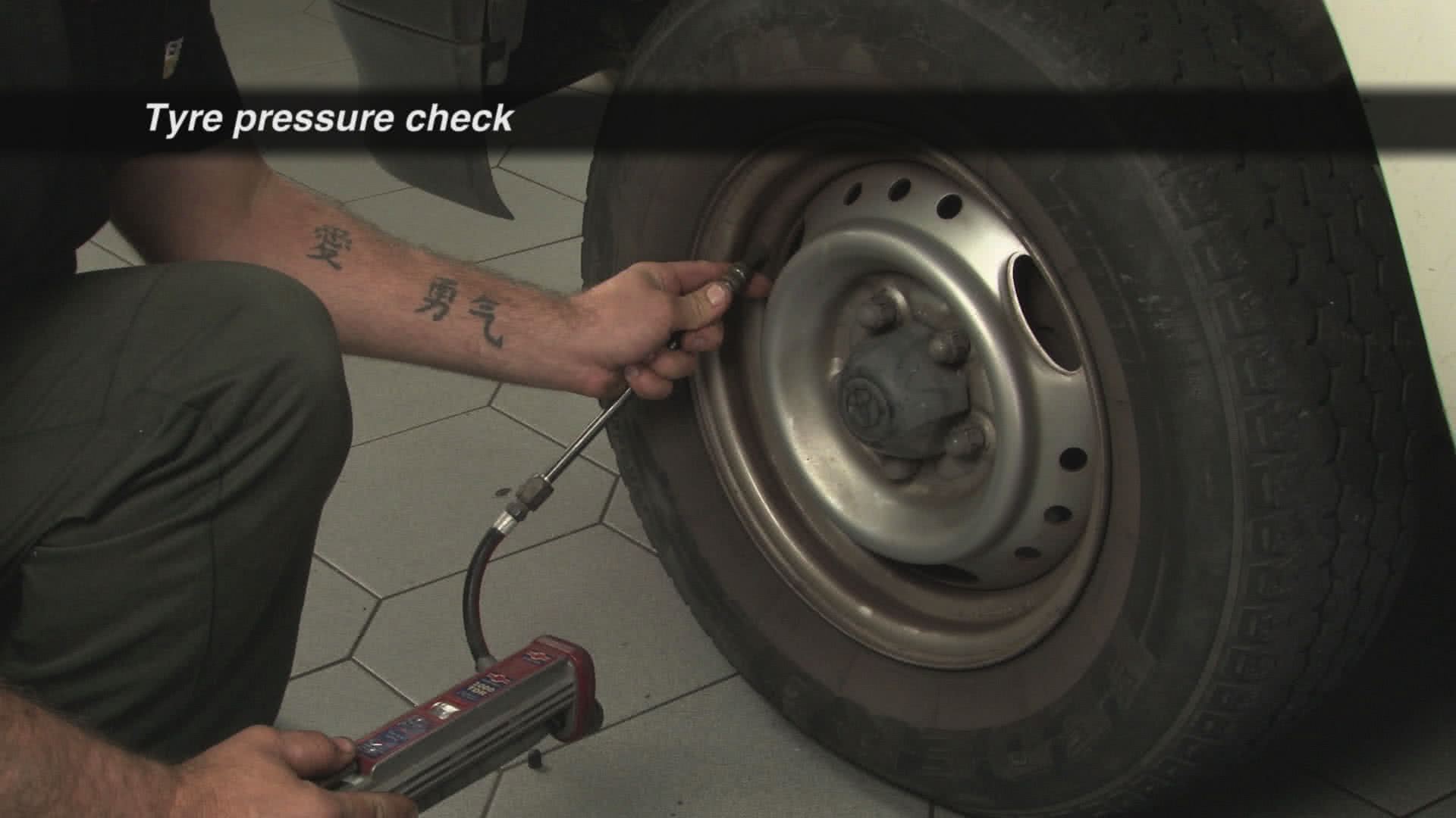 Tyre Pressures