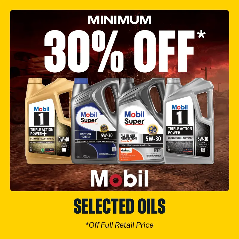 Best Performing Oils - Minimum 30% OFF Selected Mobil Super Oils
