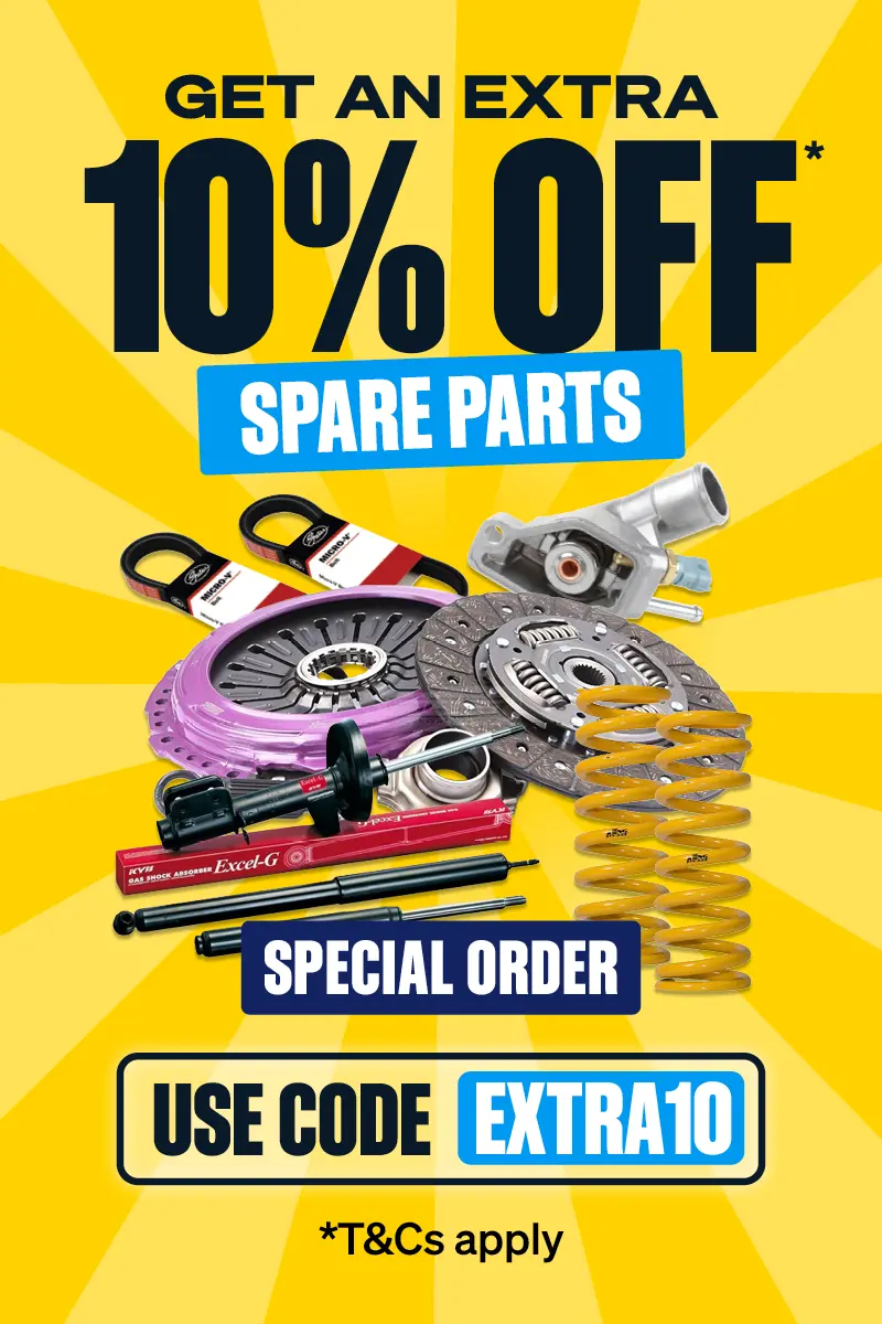get an Extra 15% OFF Your order when you spend $100 or More  on Spare Parts 