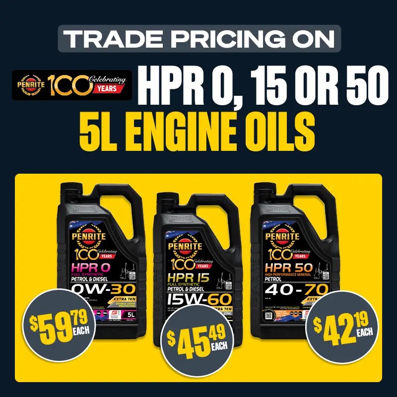 Trade Pricing on Penrite 5L Engine Oils