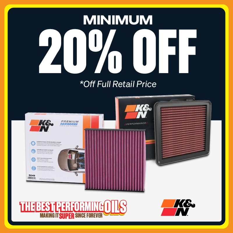 Min 20% K&N