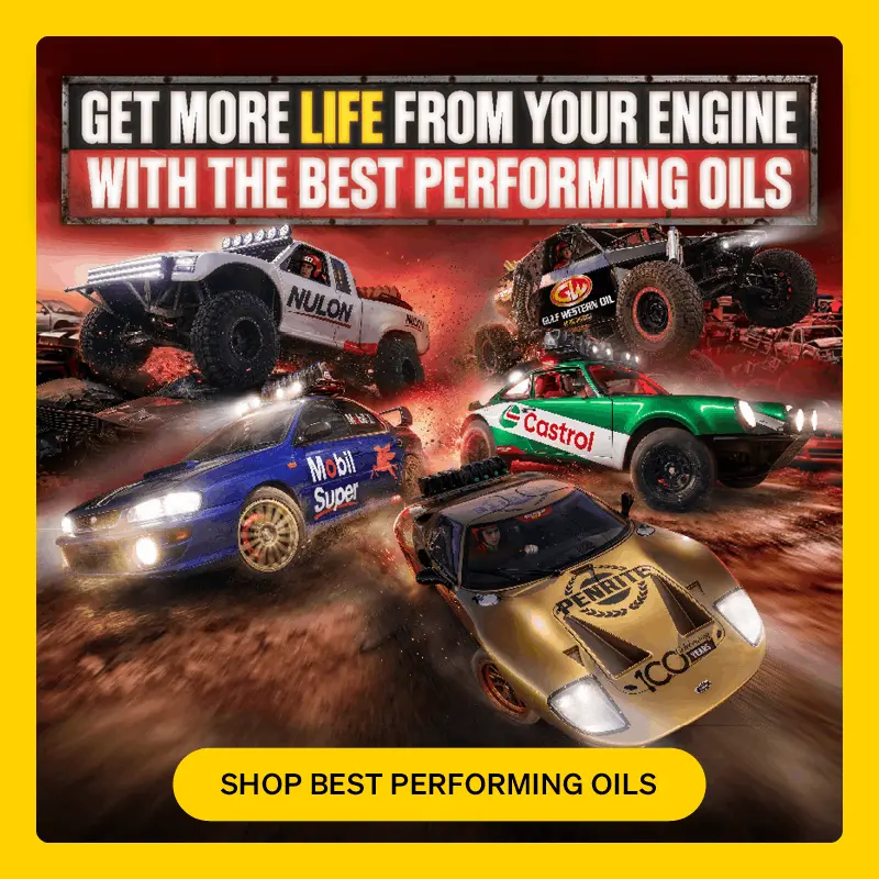Get more Life from your engine with the Best Performing Oils