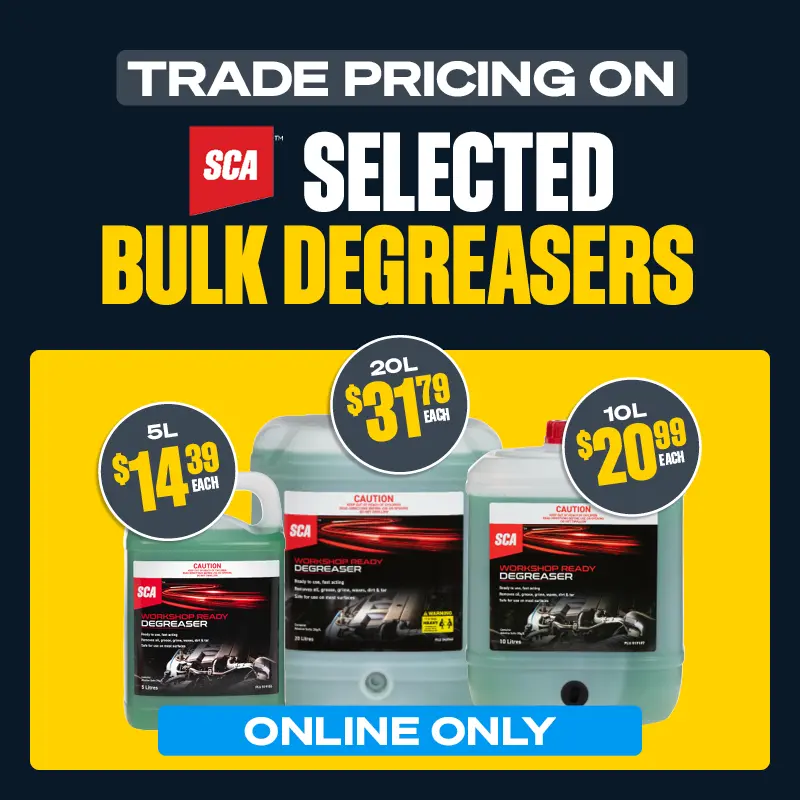 Trade Pricing on Selected Bulk Degreasers